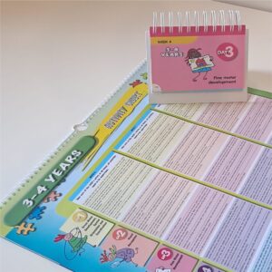 Package Deal 3 A2 Calendar + Booklet 3-4 Years